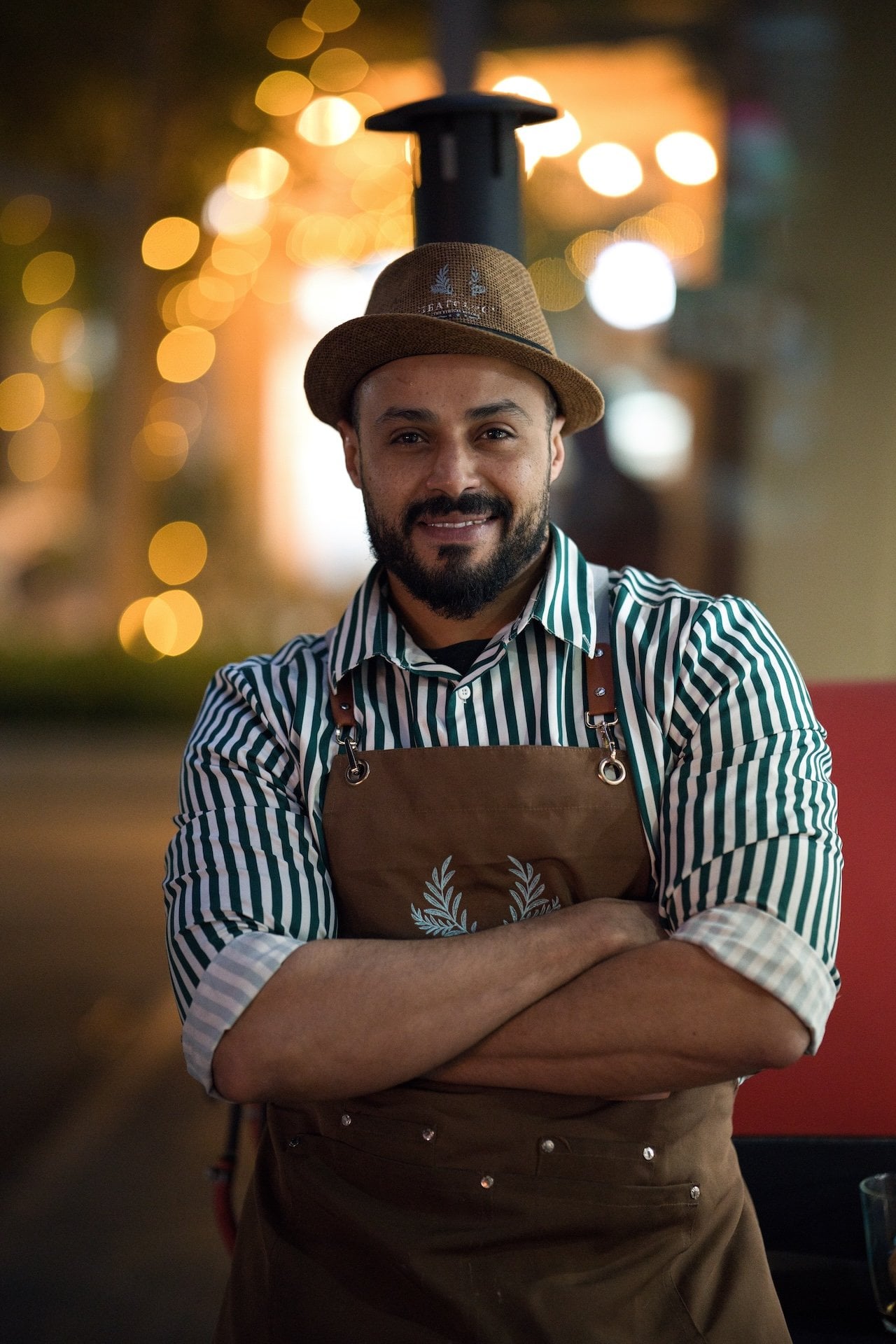 Editorial portrait session in Dubai — natural light